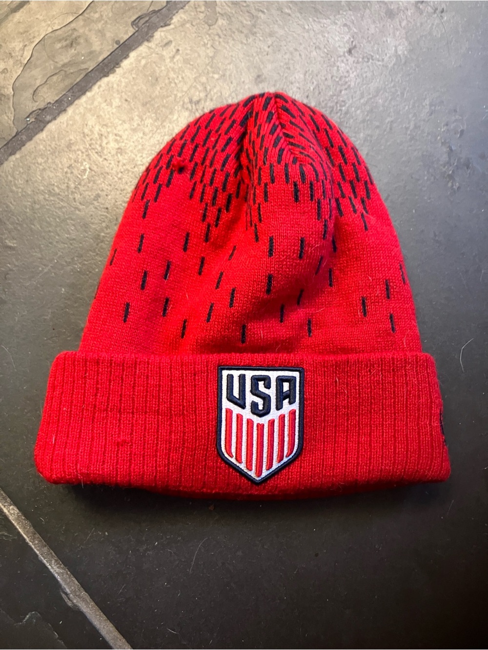 Men’s Red USA Cap